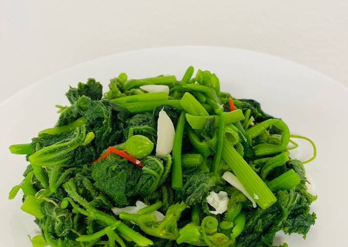 Rau xào theo mùa - 2